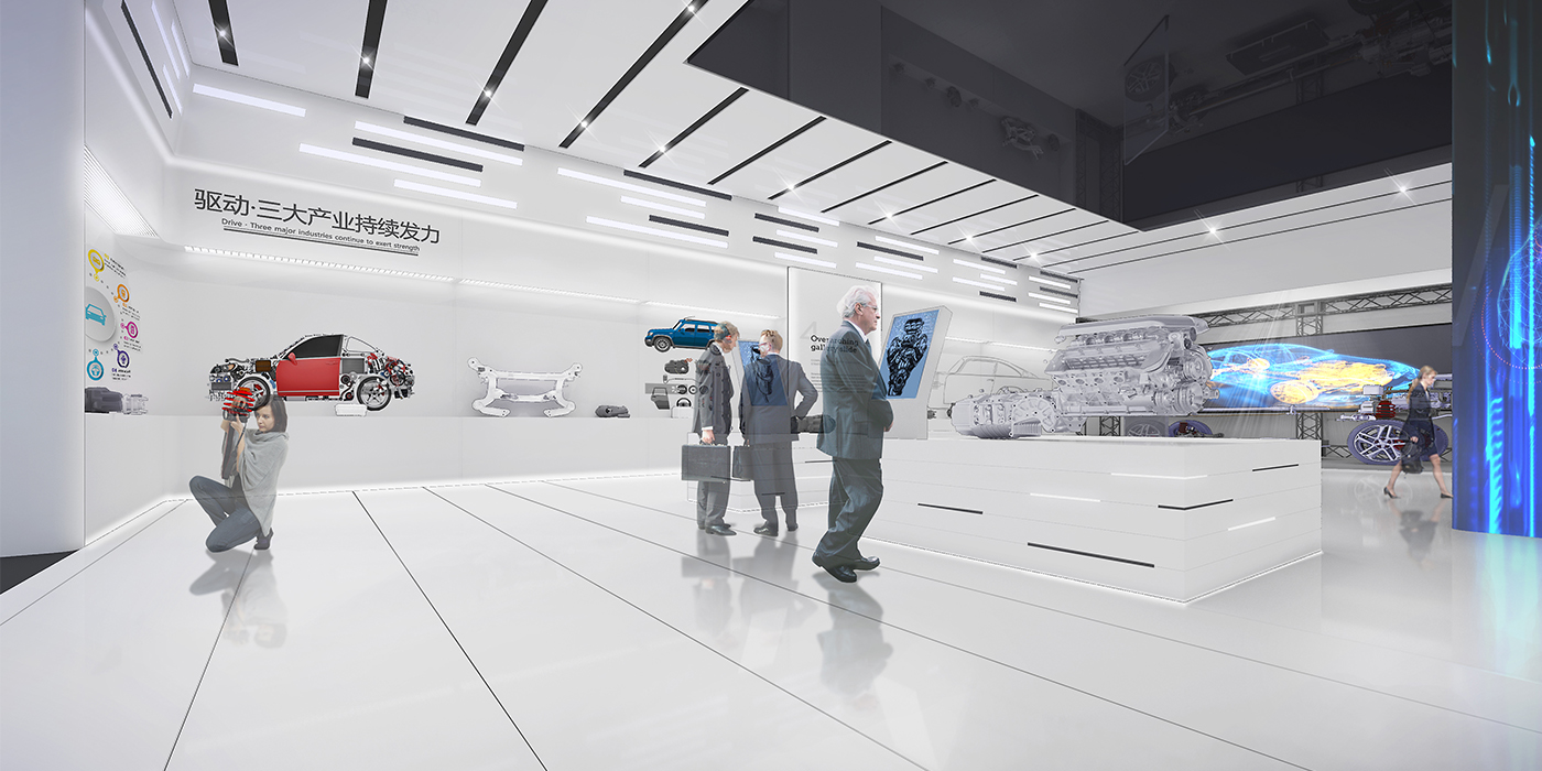 九华经开区汽车城体验馆设计