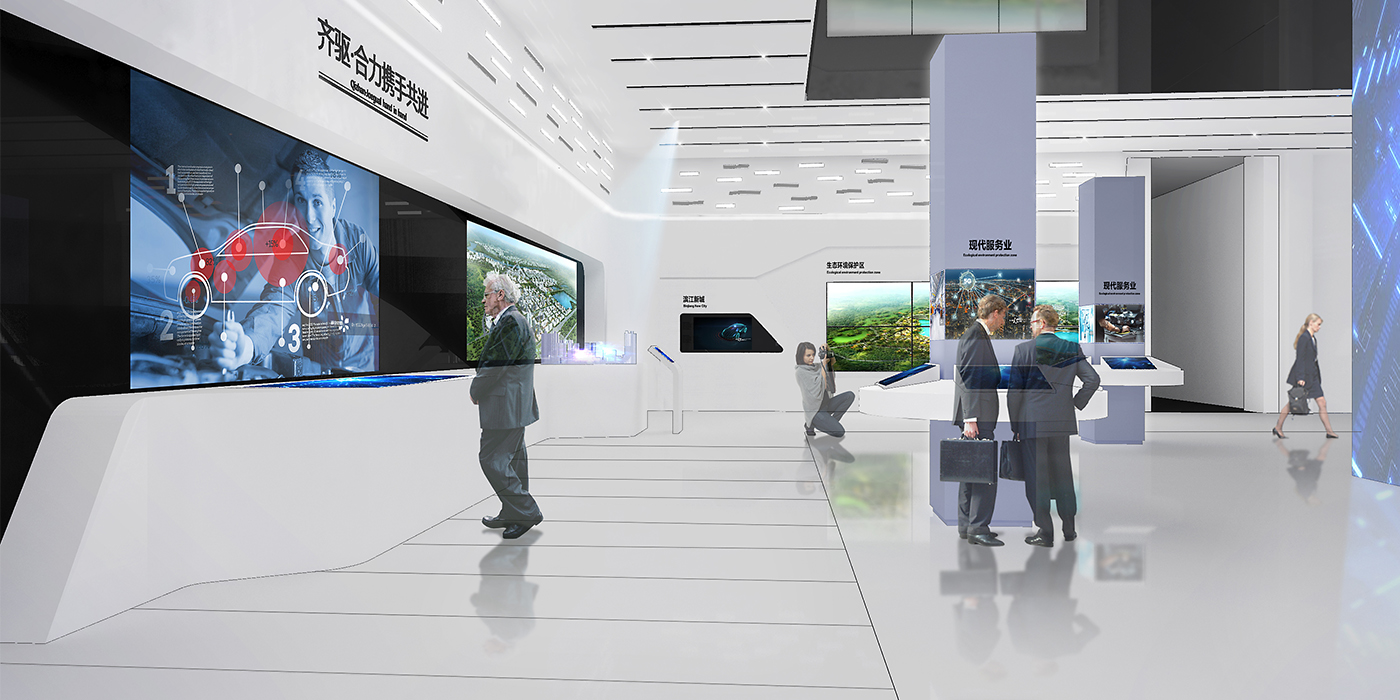 九华经开区汽车城体验馆设计