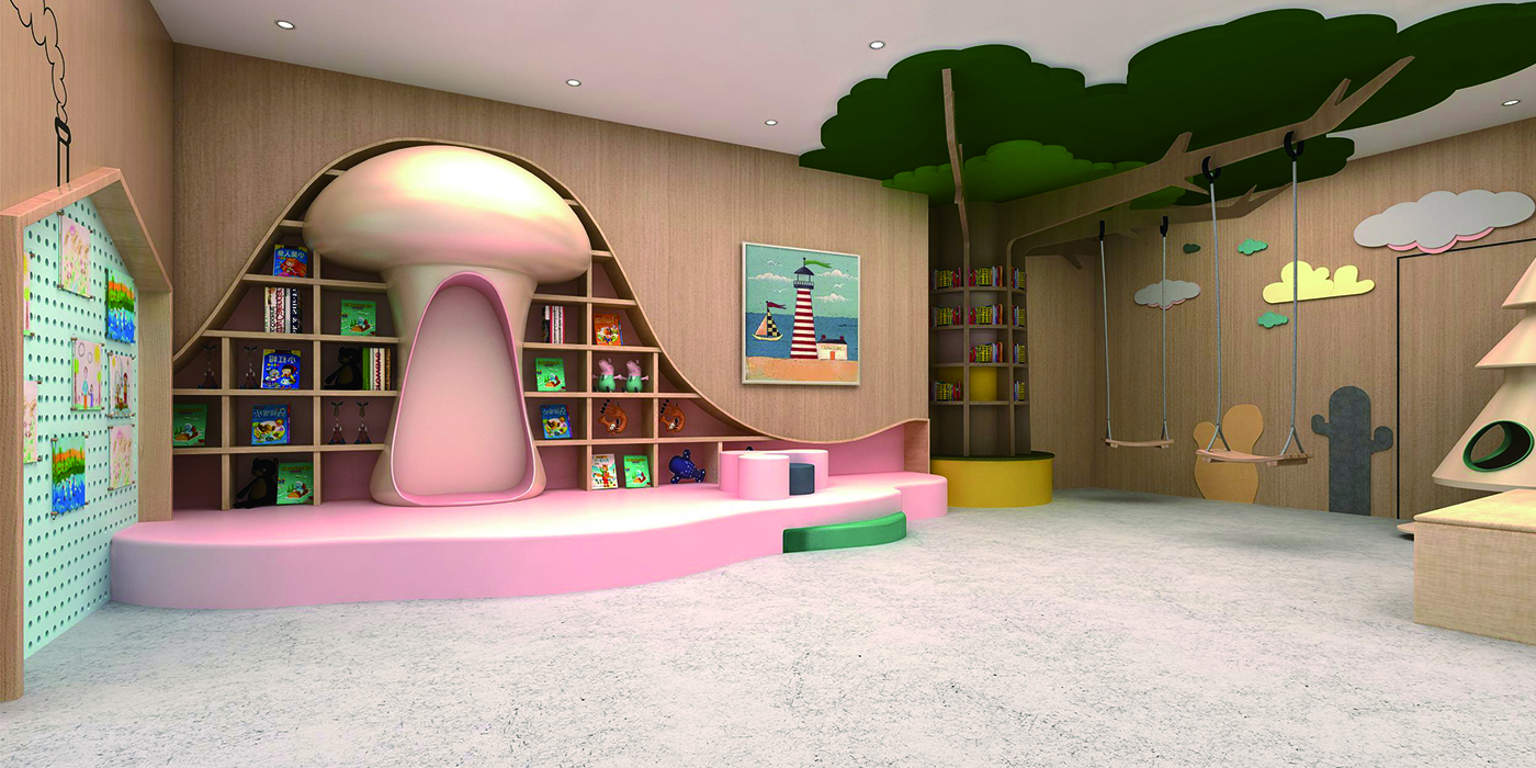 皇岗口岸社区图书馆设计