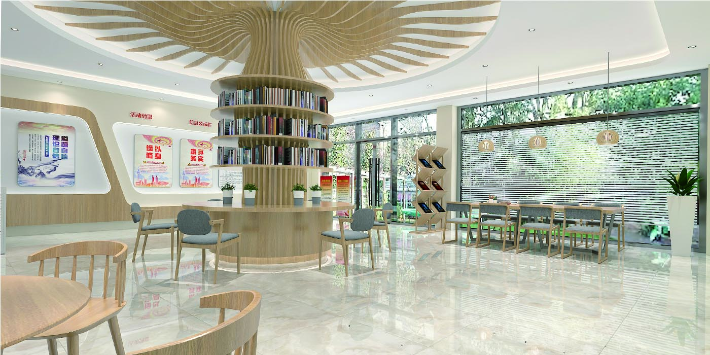 坪山龙田社区人大代表联络站展厅设计