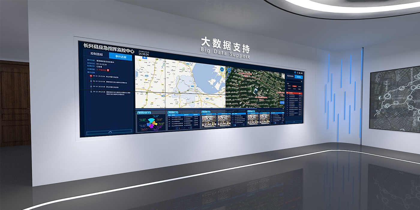 博罗产业综合规划服务中心展示厅设计