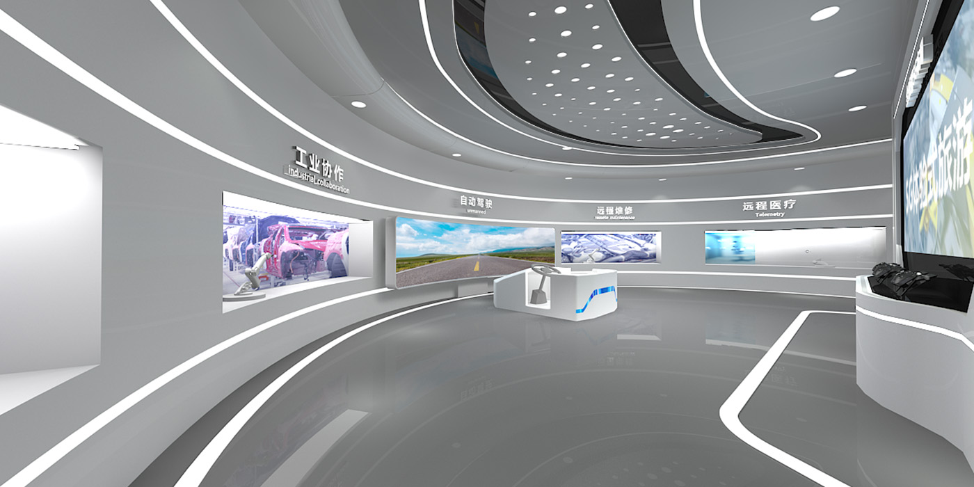 兰州中国移动5G体验中心展厅设计