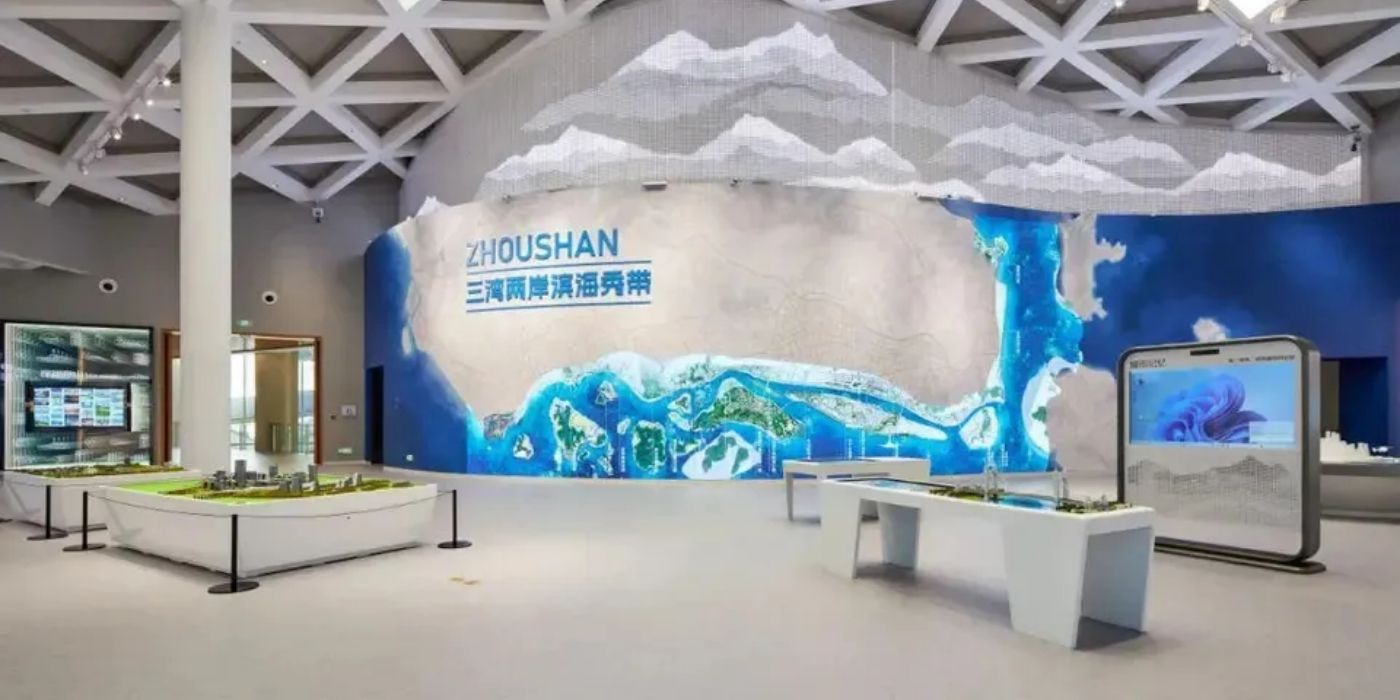 舟山市城市展示馆：领略舟山市高质量发展的宏图